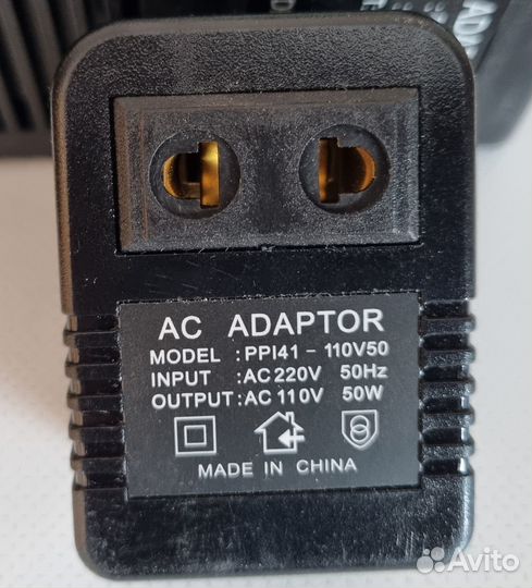 Понижающий трансформатор 220 110 50w