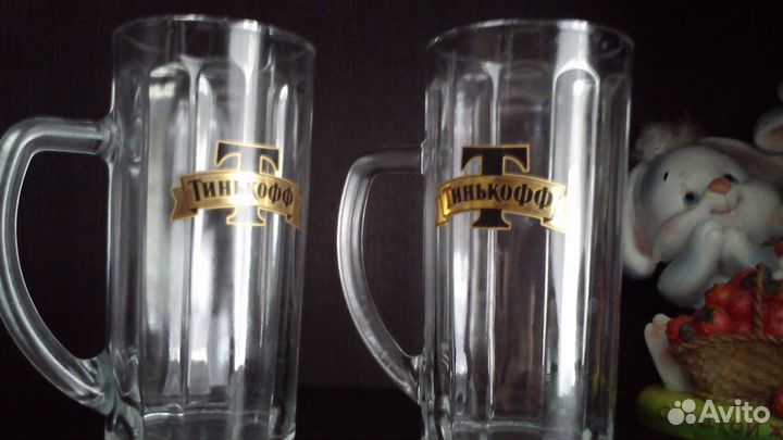 Пивная кружка-Тинькофф.2шт