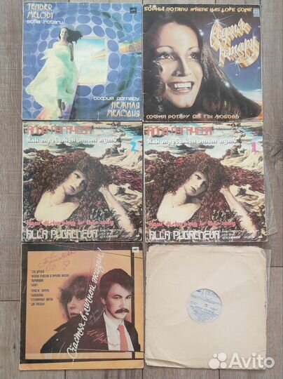 Виниловые пластинки СССР (цена за всё)