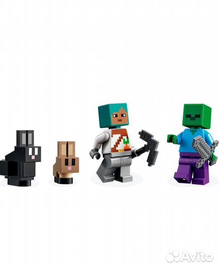 Lego Minecraft 21181 Кроличье ранчо