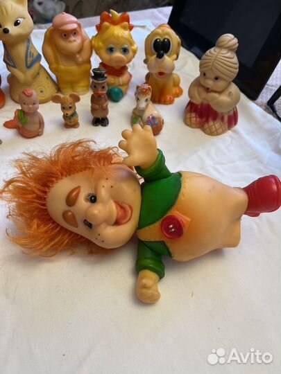 Резиновые игрушки СССР