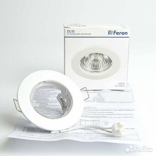 Встраиваемый светильник Feron Dl10 48463