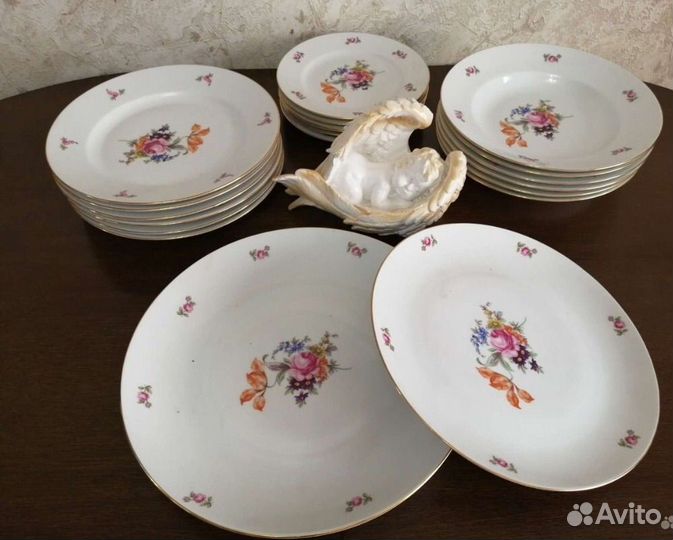 Сервиз столовый Чехословакия оригинал