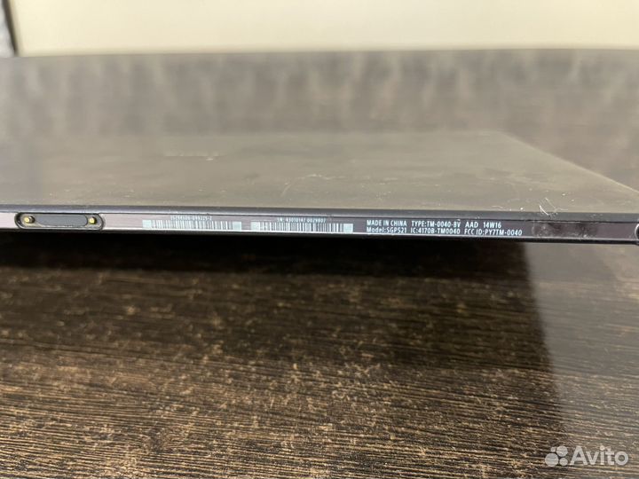 Планшет sony xperia