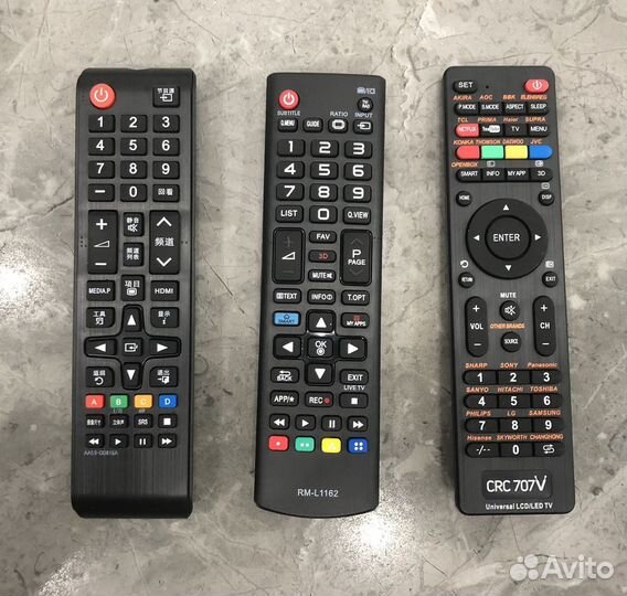 Пульт для Телевизора LG/Samsung/Универсальный