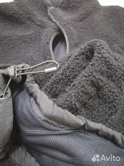 Новая меховая куртка/толстовка 50-52