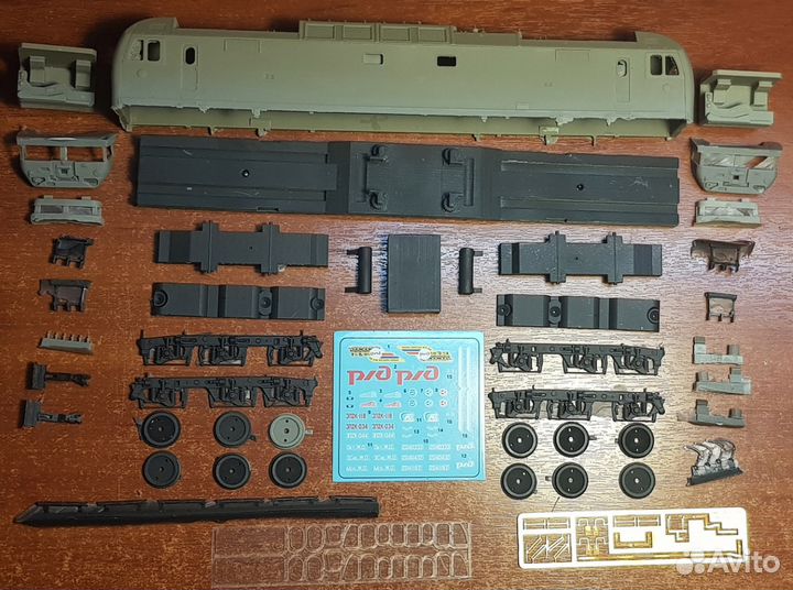 Модель электровоза эп2к масштаб но 1:87