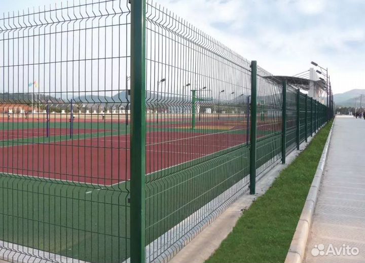 Забор из 3D сетки под ключ под ключ