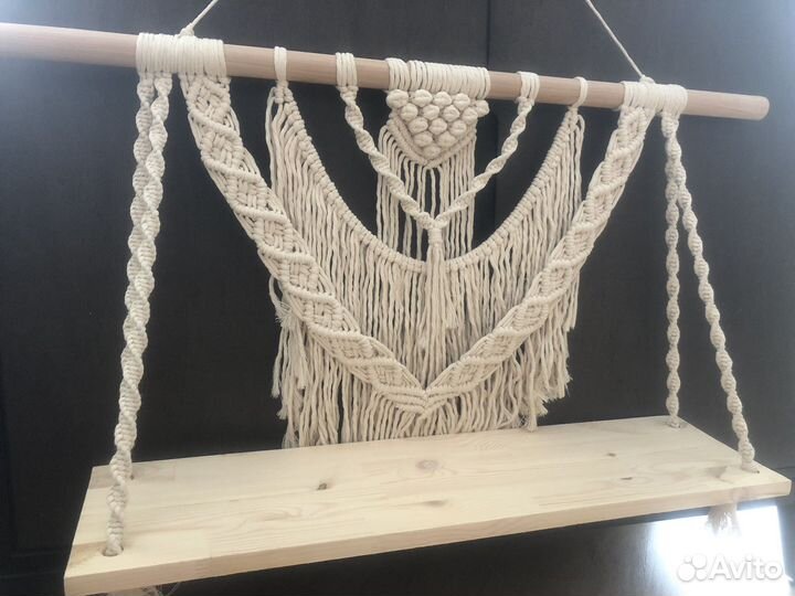 Полка макраме