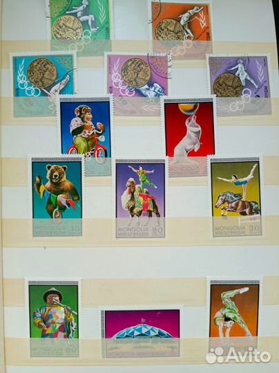 Марки разных стран 1915-1986