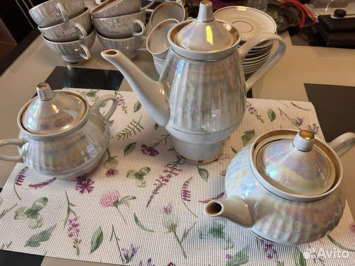 Чайный и кофейный сервизы - два в одном