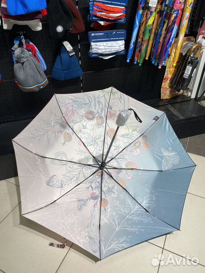 Женский зонт trust 30471 Цветы