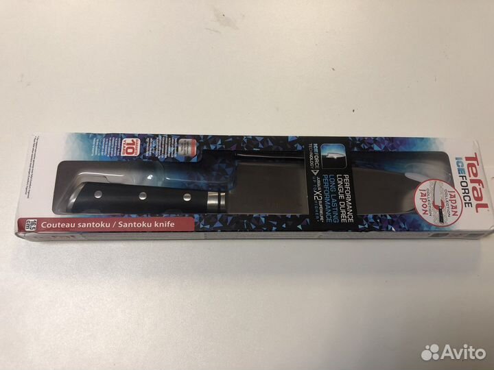 Нож Сантоку Tefal Ice Force K2321114 16,5 см
