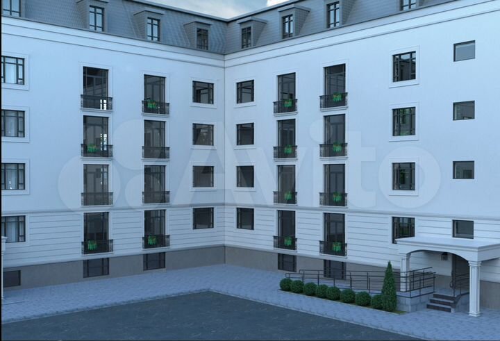 1-к. квартира, 38 м², 1/5 эт.