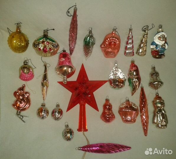 Кукла/ёлочные украшения,маска/диапроекторы-Ссср