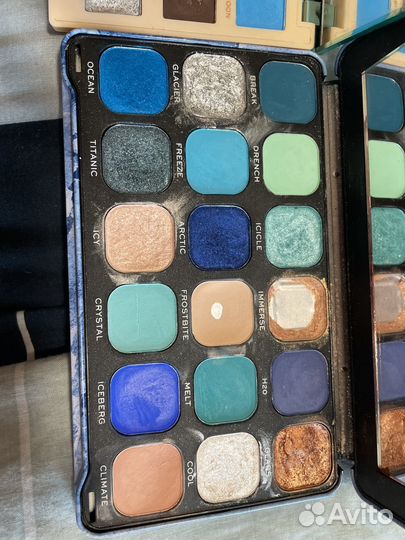 Тени для век revolution