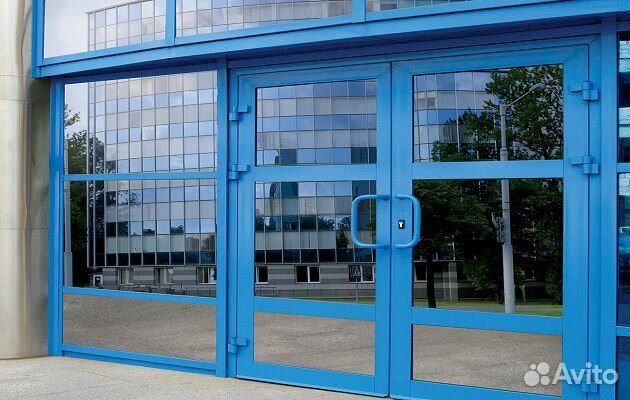 Алюминиевые двери, витражи, фасады