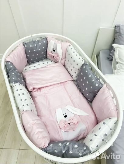 Бортики в детскую кроватку бу