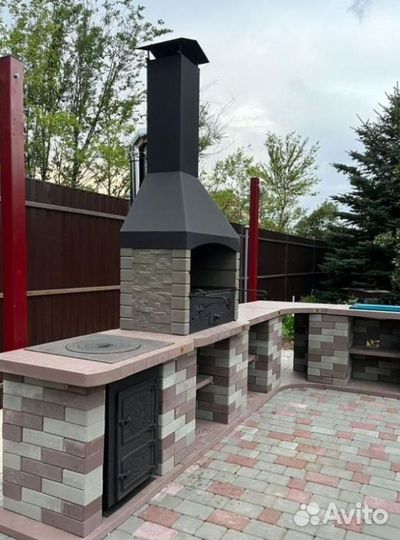 Дачные зоны барбекю сборные