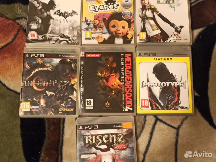 Игры диски для ps3