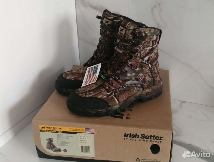 Новые сапоги Irish setter США оригинал 44 (10,5)