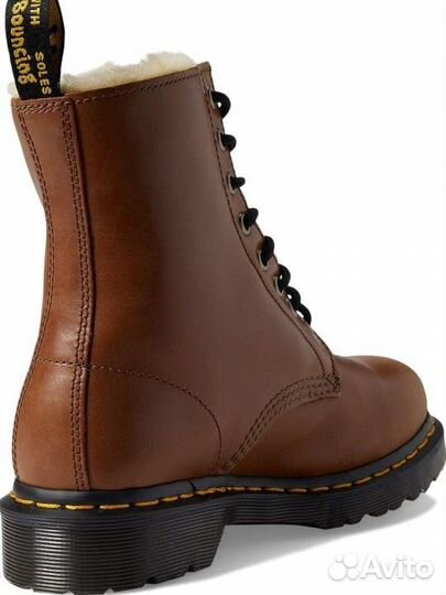 Dr. Martens Women's 1460 Serena Faux Fur-Lined