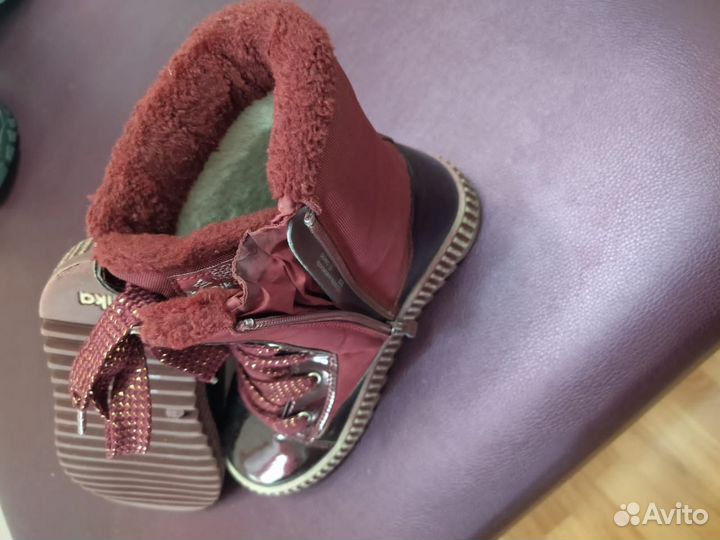 Ботинки зимние детские 32