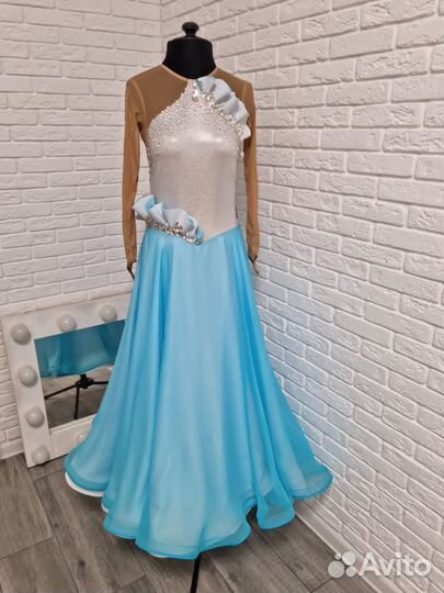 Бальное платье стандарт юниоры 2, молодежь