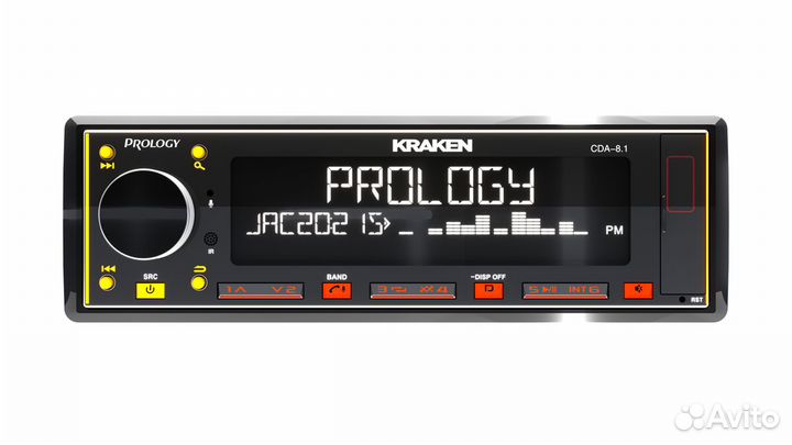 USB-ресивер 1DIN Prology CDA-8.1 kraken