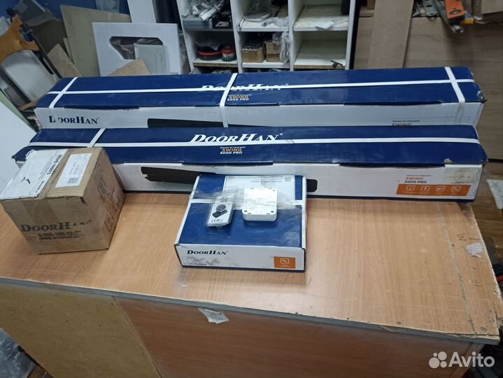 Привод для распашных ворот. Привода и блок упр