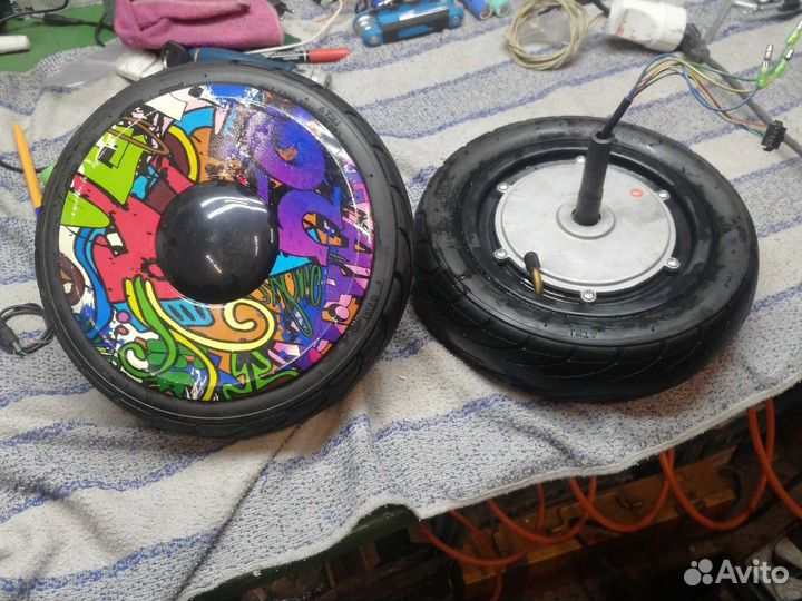 Мотор колесо 10.5 дюйма, как новые