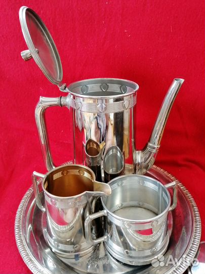 Чайно-кофейный сервиз немецкий винтажный