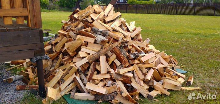 Дрова колотые от производителя