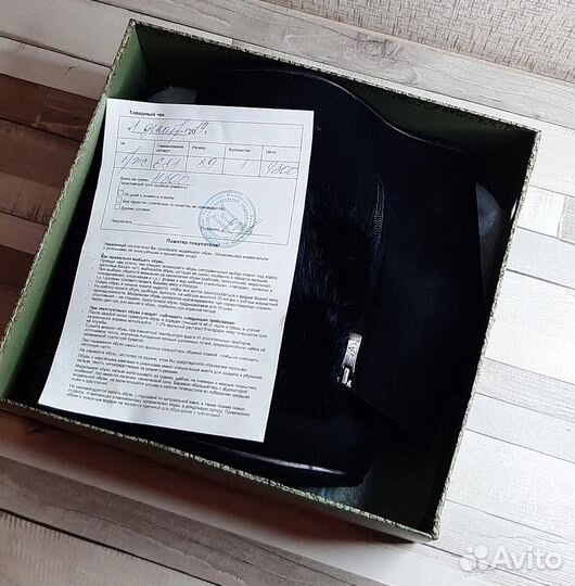 Ботильоны натуральная кожа новые