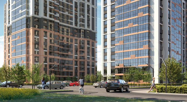 Квартира-студия, 25,1 м², 15/19 эт.