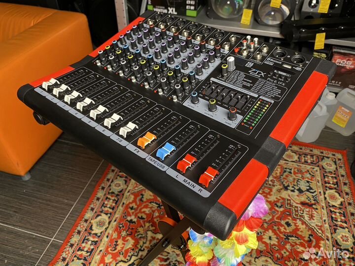 Микшерный Пульт С USB Плеером ZTX audio Mix 6.1Fx