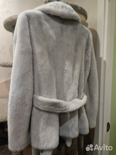 Шуба из аукционного меха норки