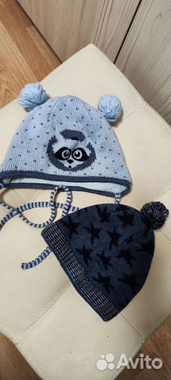Шапка для мальчика 44 46