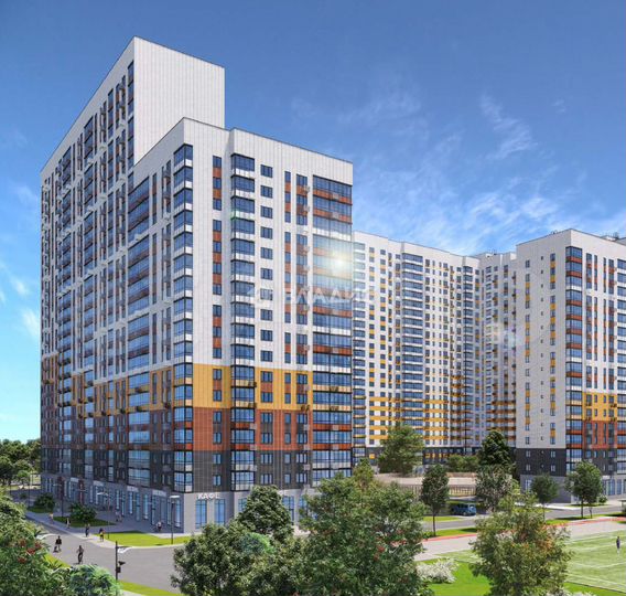 1-к. квартира, 27,5 м², 17/25 эт.