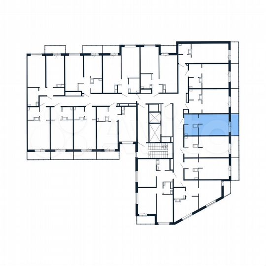 Квартира-студия, 24,1 м², 3/12 эт.