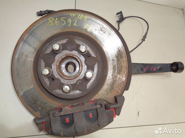 Тормозной диск mercedes-benz W164 перед