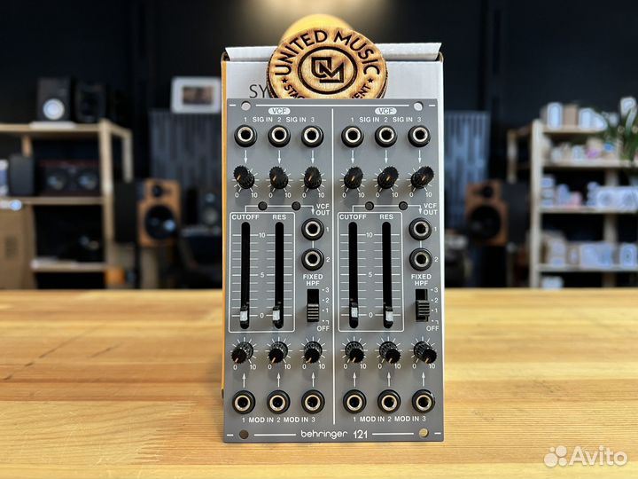 Behringer 121 dual VCF в Наличии