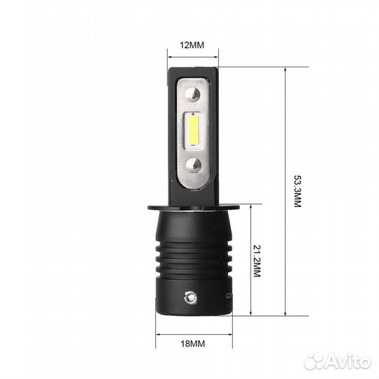 Светодиодные лампы Optima LED Qvant H3