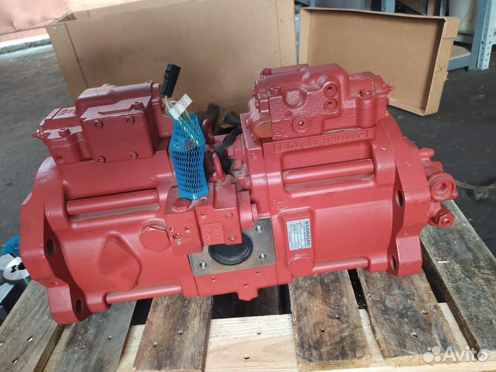 Гидравлический насос, JCB,volvo Kawasaki k3v112dtp