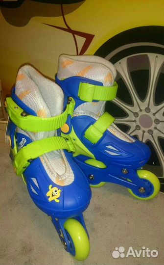 Ролики детские Новые 2 в 1, раздвижные