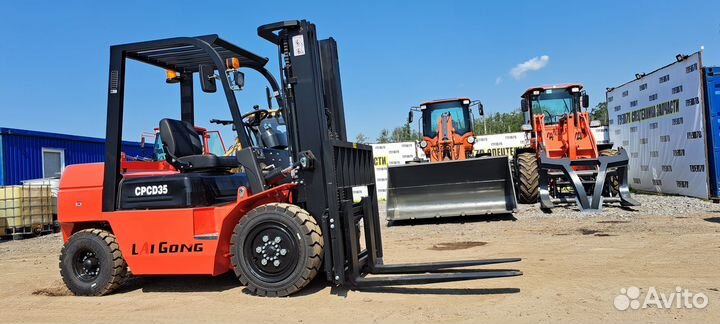 Вилочный погрузчик LaiGong CPCD35, 2023