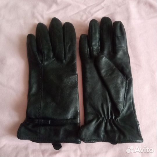 Перчатки женские кожаные 6.5