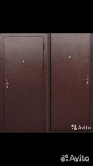 Дверь входная 52мм « Дача» металлическая