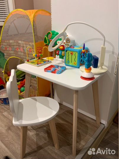 Детский стол и стул Новый в коробке