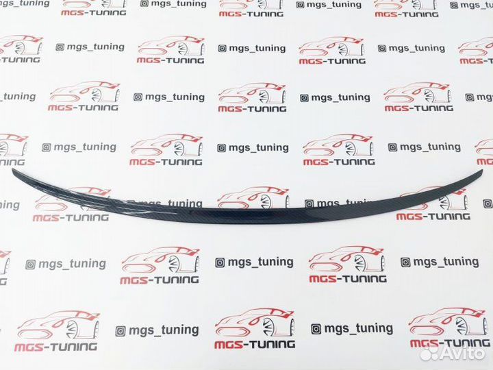 Спойлер Audi A3 8V дорест для седана под карбон